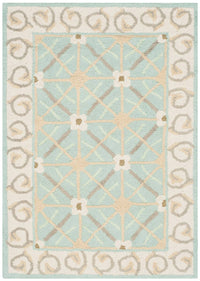 Safavieh Newport Npt443D Aquamarine / Beige Geometric Area Rug