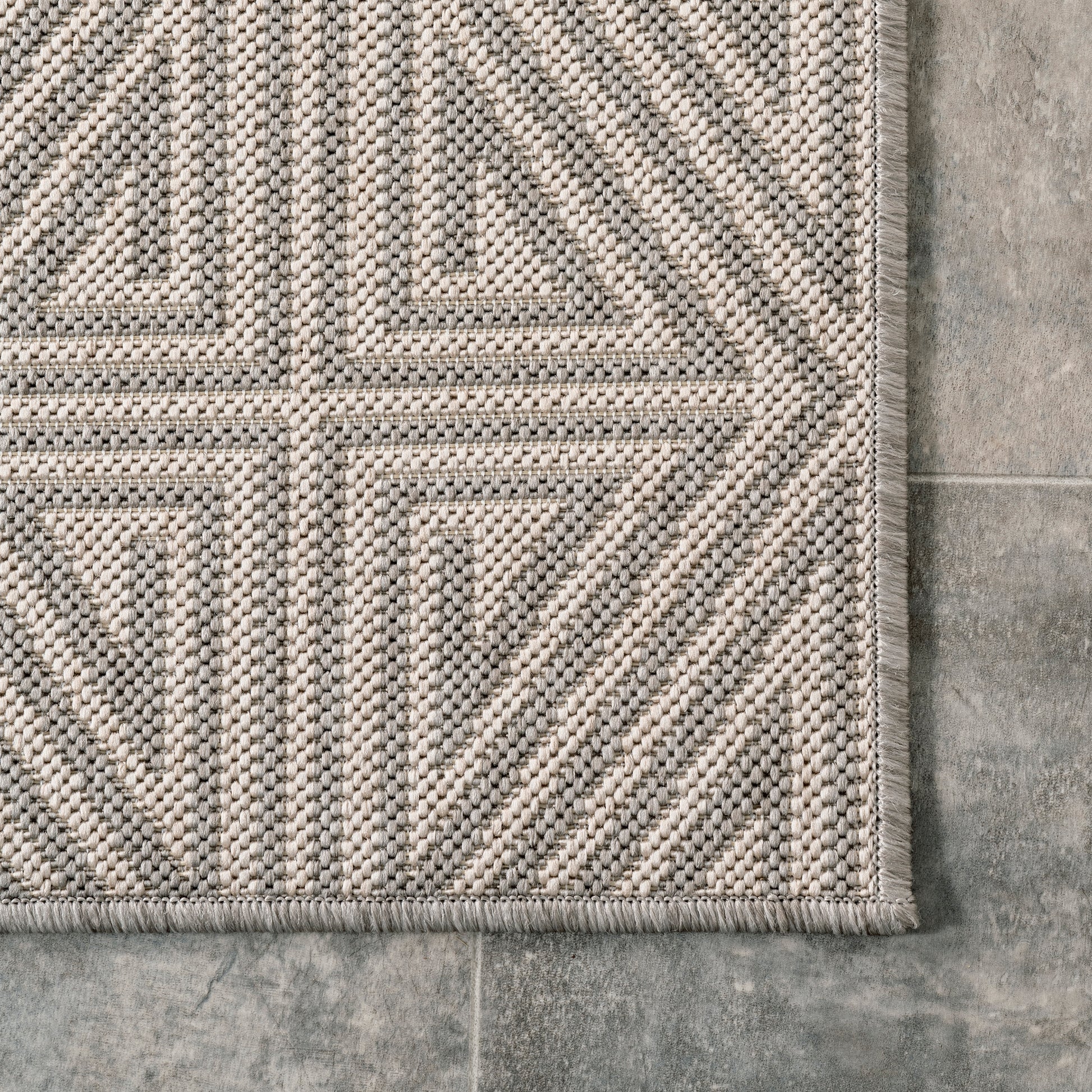 Nuloom Harvey Trellis Nha1777C Gray Area Rug