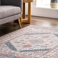 AreaRugs.com Wavaj Nwa1223A Ivory Area Rug