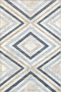 AreaRugs.com Wavaj Nwa1262A Blue Area Rug