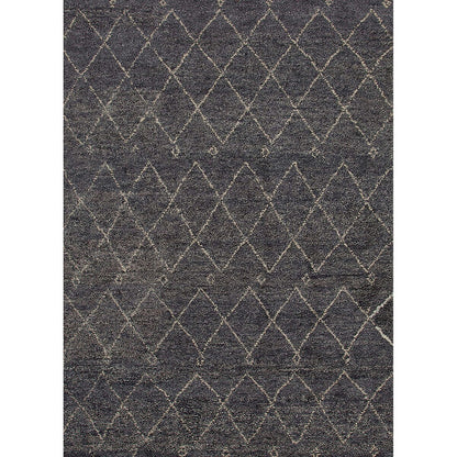 Jaipur Nostalgia Casablanca Ns03 Marine Blue / Marine Blue Moroccan Area Rug