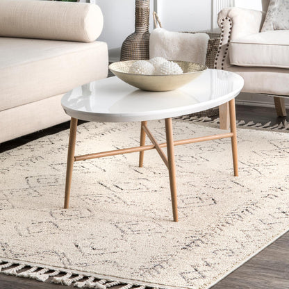 Nuloom Meredith Moroccan Nme3388A Ivory Area Rug