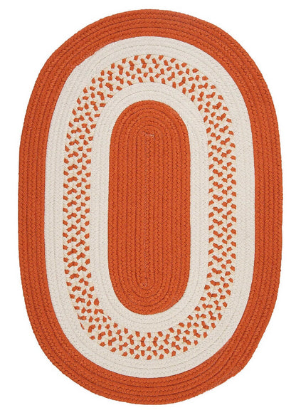 Colonial Mills Crescent Nt21 Orange / Orange Area Rug