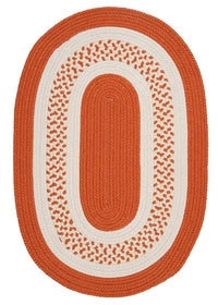 Colonial Mills Crescent Nt21 Orange / Orange Area Rug