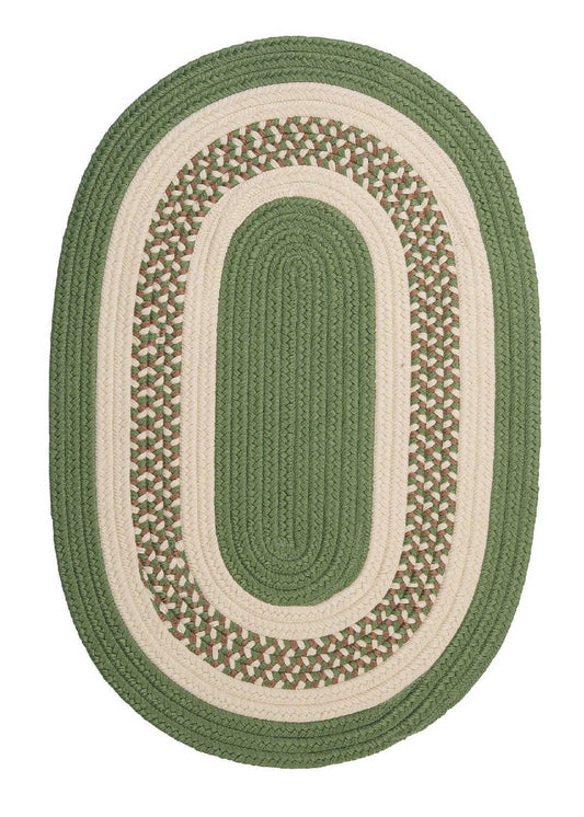Colonial Mills Crescent Nt61 Moss Green / Green Area Rug
