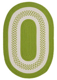 Colonial Mills Crescent Nt62 Bright Green / Green Area Rug