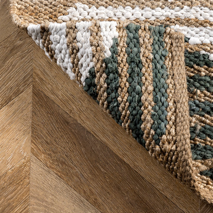 Nuloom Marla Denim And Nma1416B Olive Area Rug