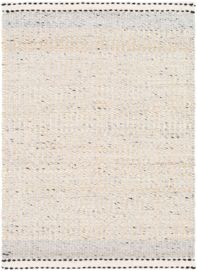 Surya Nottingham Ntm-2302 Black, Medium Gray, Light Gray, Beige Rugs.