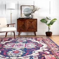 Nuloom Corbett Bohemian Nco2240D Purple Area Rug