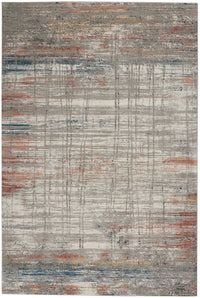 Nourison Rustic Textures Rus12 Grey/Multi Area Rug