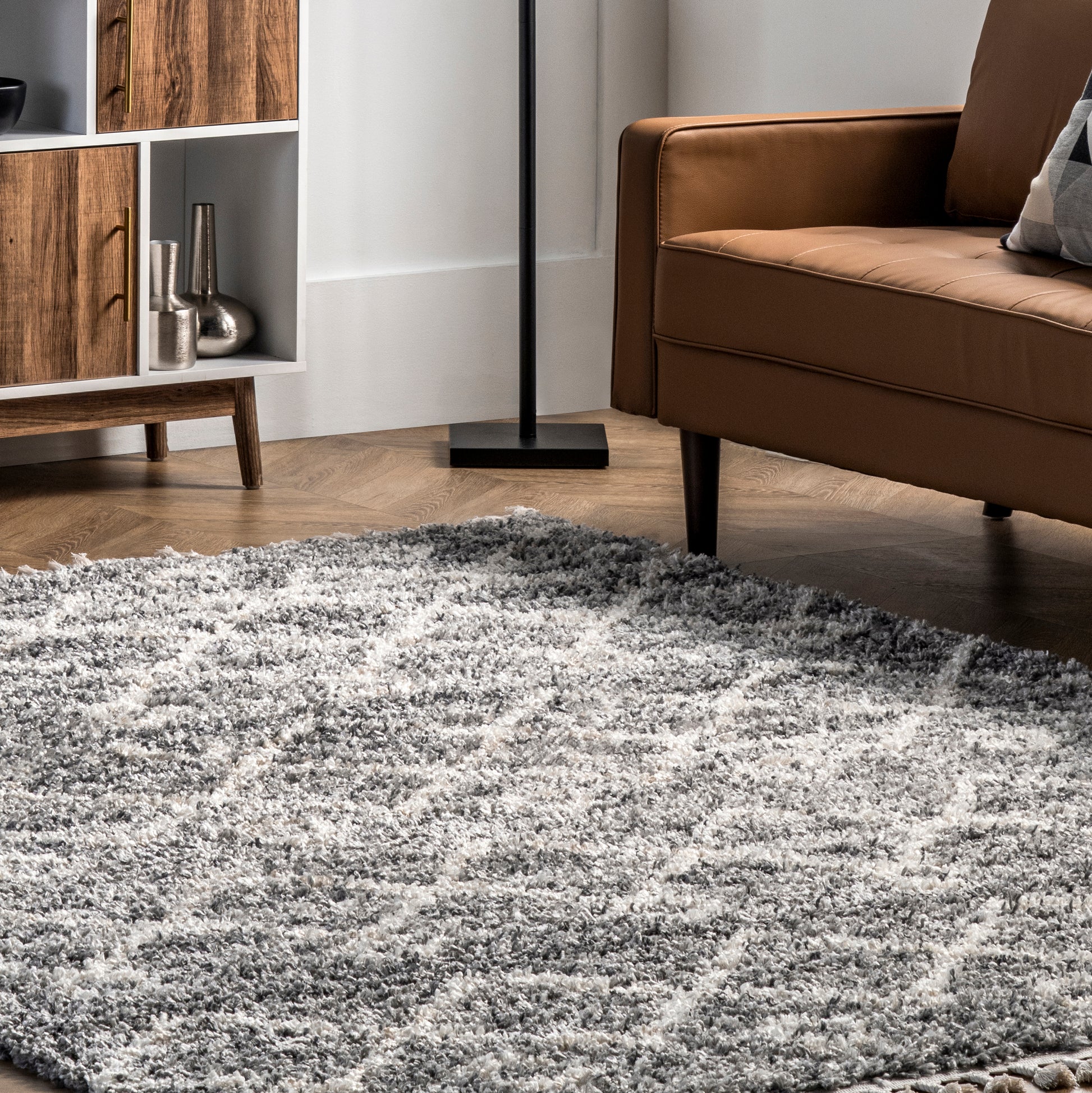 Nuloom Kristi Nkr2284A Gray Area Rug