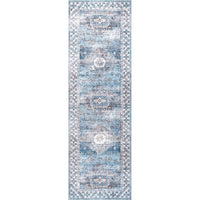 AreaRugs.com Wavaj Nwa1065A Blue Area Rug