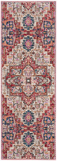 Safavieh Nirvana Nva132C Creme / Red Area Rug