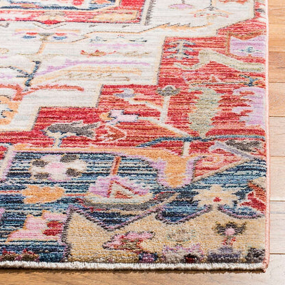 Safavieh Nirvana Nva132C Creme / Red Area Rug