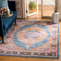 Safavieh Nirvana Nva134M Navy / Multi Vintage / Distressed Area Rug