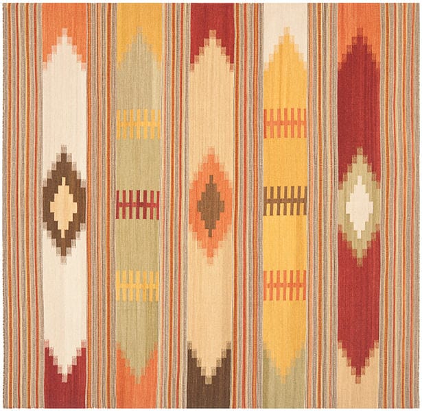 Safavieh Navajo Kilim Nvk177A Red / Multi Southwestern Area Rug