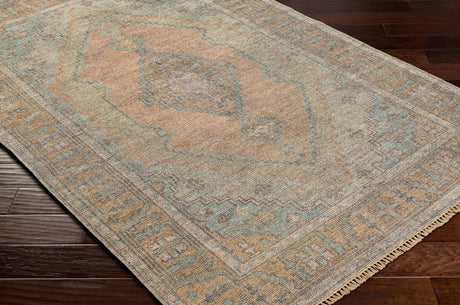 Surya Nirvana Nvn-2300 Dusty Coral, Beige, Medium Gray, Blush Rugs.