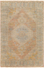 Surya Nirvana Nvn-2301 Dusty Coral, Mustard, Beige, Medium Gray Rugs.
