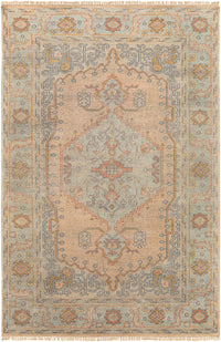 Surya Nirvana Nvn-2302 Dusty Coral, Mustard, Beige, Medium Gray Area Rug