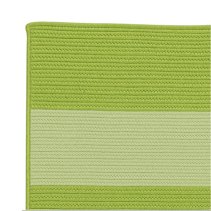 Colonial Mills Newport Textured Stripe Nw46 Greens Striped Area Rug