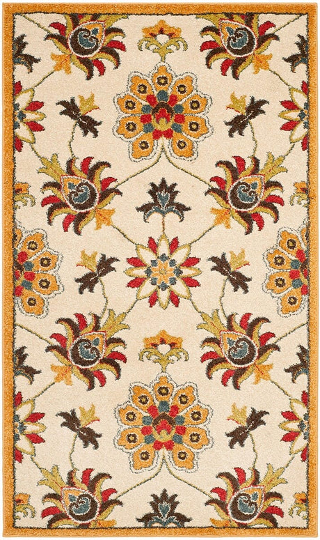 Safavieh Newbury Nwb8704-1220 Ivory / Gold Rugs.