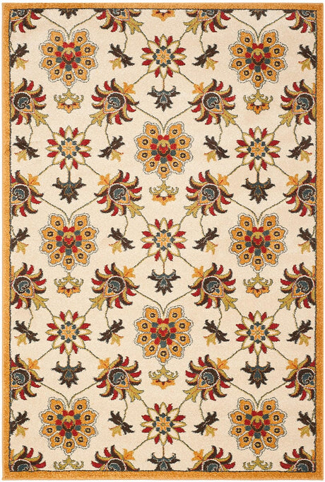 Safavieh Newbury Nwb8704-1220 Ivory / Gold Rugs.