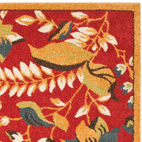 Safavieh Newbury Nwb8705-4020 Red / Gold Floral / Country Area Rug