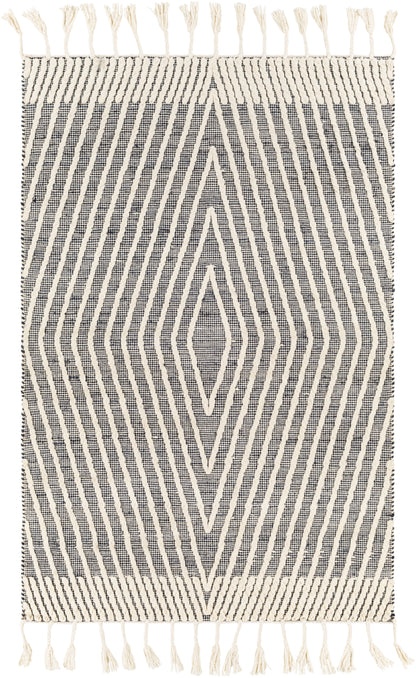 Surya Norwood Nwd-2300 Charcoal, Ink, Cream Area Rug