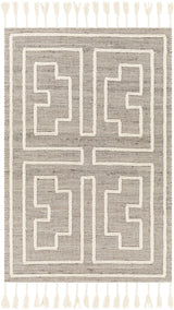 Surya Norwood Nwd-2302 Medium Gray, Cream Rugs.