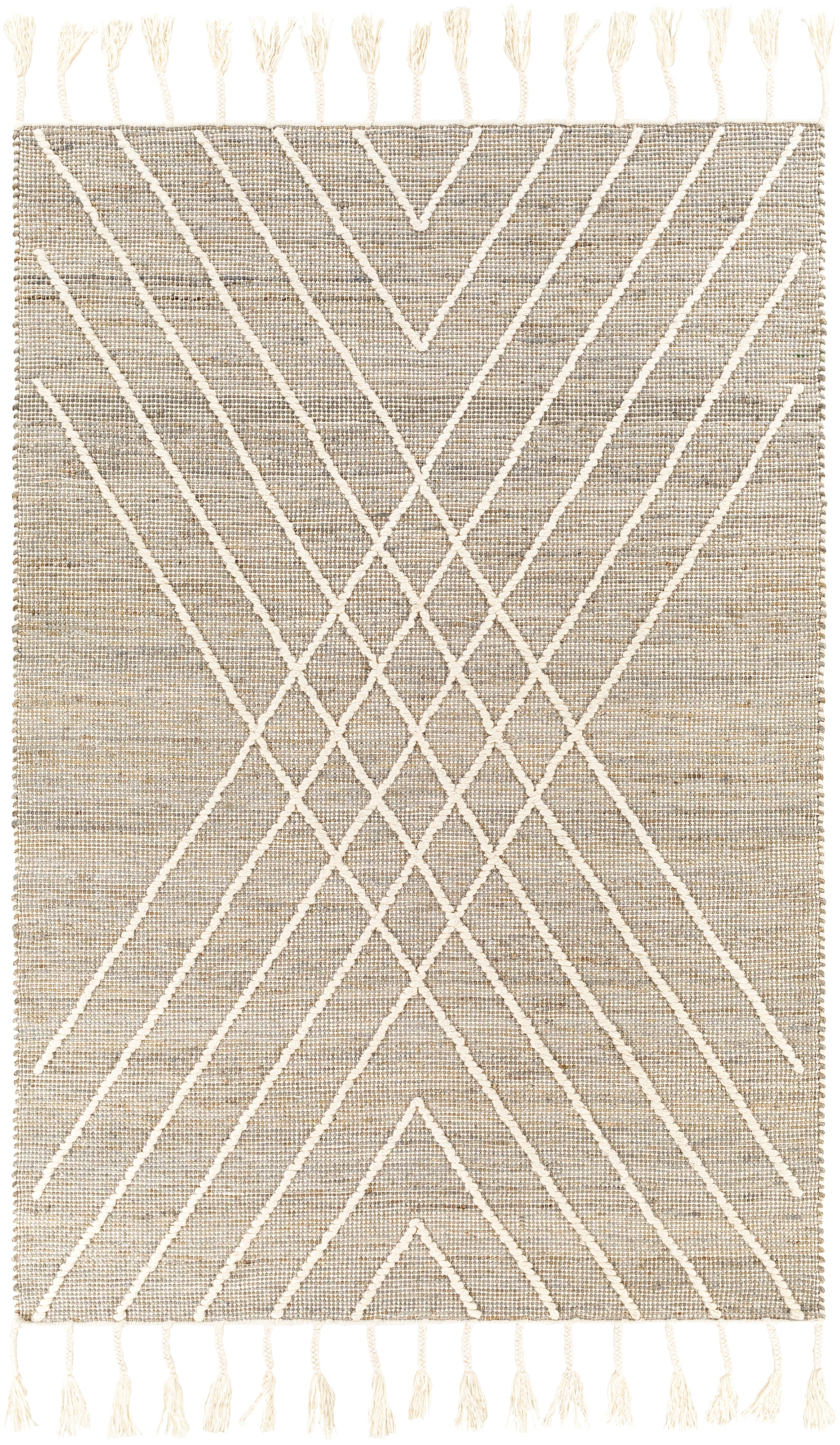 Surya Norwood Nwd-2303 Light Gray, Sage, Medium Gray, Taupe Area Rug