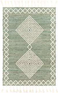 Surya Norwood Nwd-2305 Dark Green, Cream Area Rug