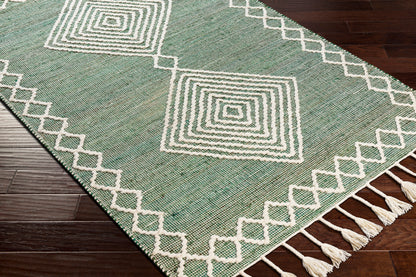 Surya Norwood Nwd-2305 Dark Green, Cream Area Rug