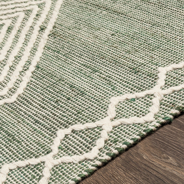 Surya Norwood Nwd-2305 Dark Green, Cream Rugs.
