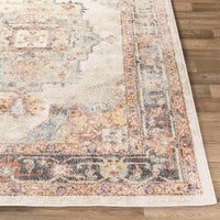 Surya New Mexico Nwm-2300 Denim, Khaki, Butter, Burnt Orange Area Rug