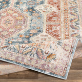 Surya New Mexico Nwm-2308 Burnt Orange, Rose, Denim, Bright Purple Rugs.