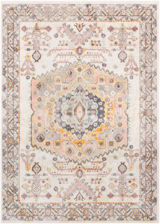 Surya New Mexico Nwm-2312 Bright Orange, Burnt Orange, Bright Purple, Khaki Area Rug