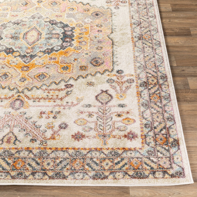 Surya New Mexico Nwm-2312 Bright Orange, Burnt Orange, Bright Purple, Khaki Rugs.