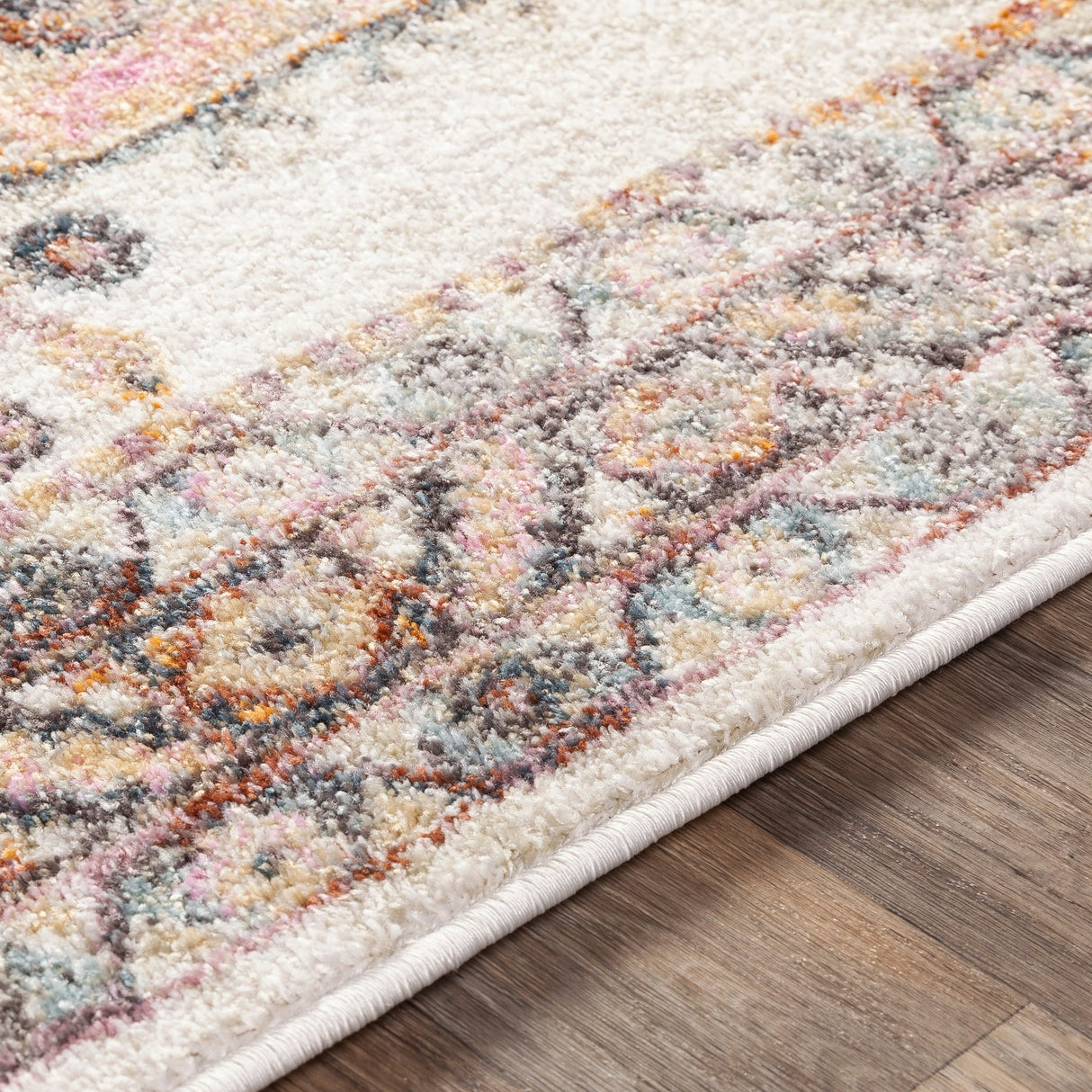 Surya New Mexico Nwm-2312 Bright Orange, Burnt Orange, Bright Purple, Khaki Rugs.