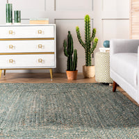 Nuloom Otelia Denim Not1415C Green Area Rug