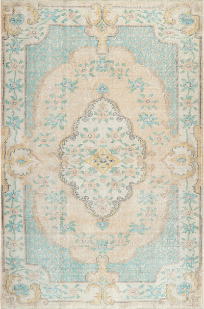 Nuloom Annabelle Printed Plated Nan2610A Beige Area Rug