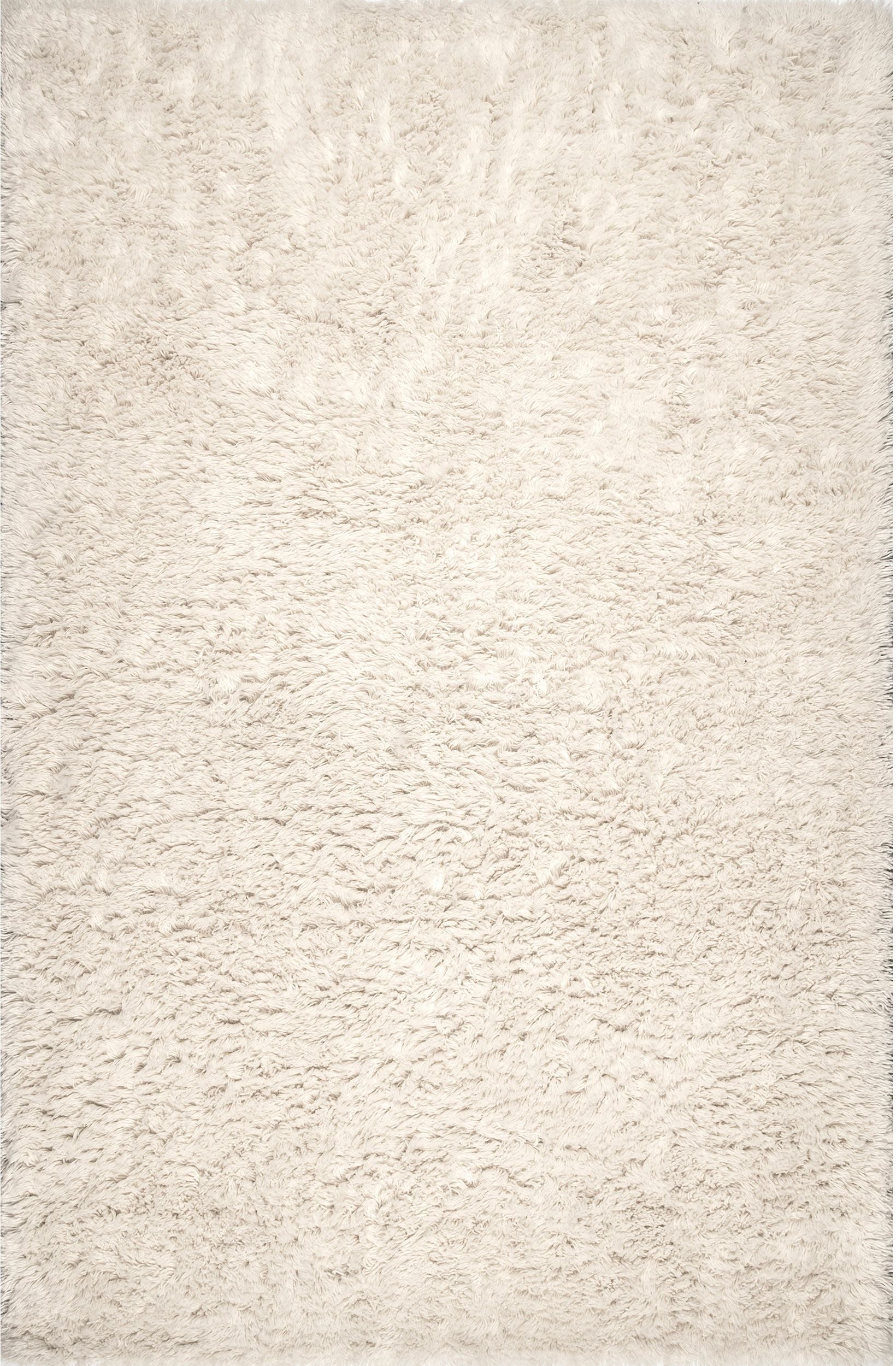 Nuloom Nida Plush Nni2747B Solid Ivory Area Rug