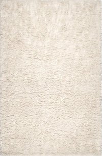 Nuloom Nida Plush Nni2747B Solid Ivory Area Rug