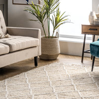 Nuloom Brooklyn Trellis Nbr2085A Beige Area Rug