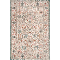 Nuloom Lenore Floral Nle1928A Beige Area Rug