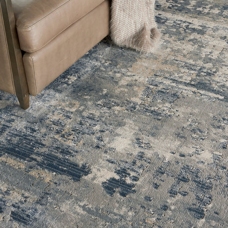 Nourison Quarry Qua04 Grey/Beige Area Rug