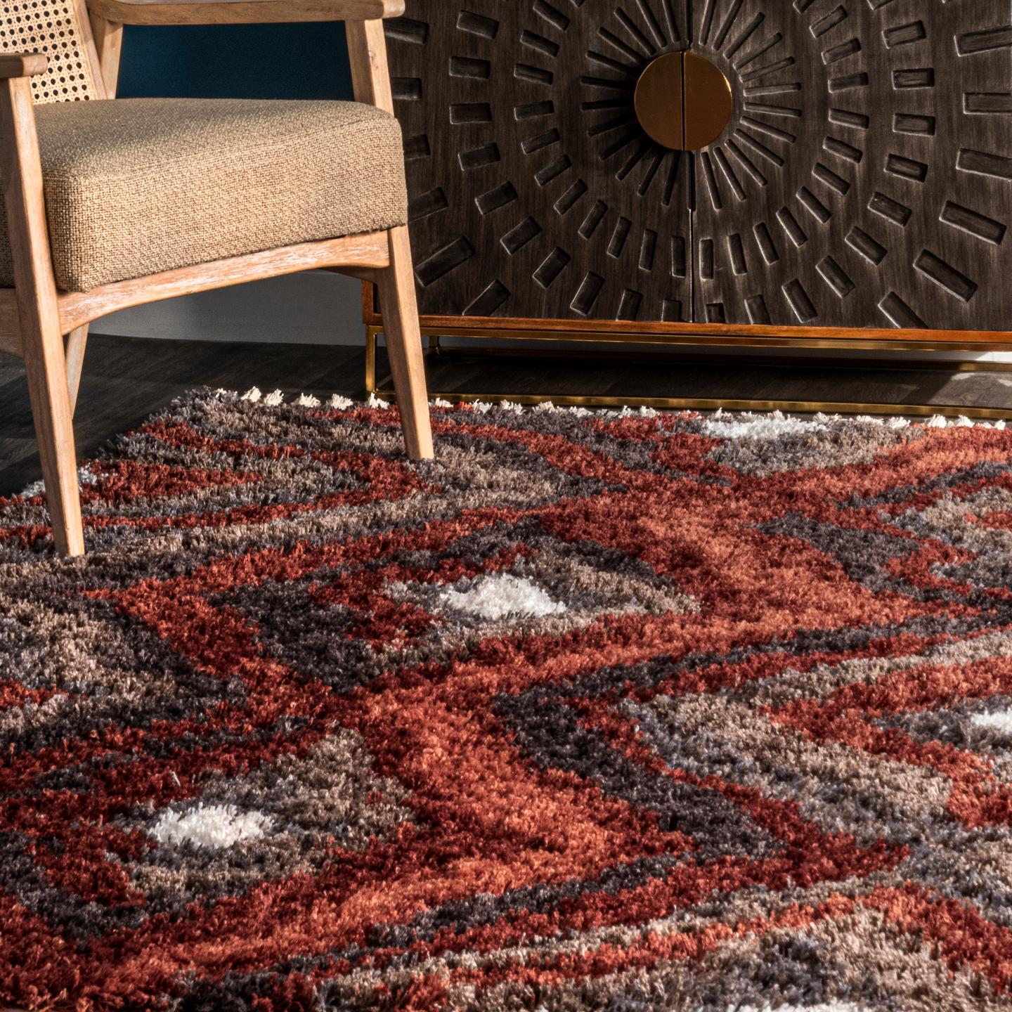 Nuloom Alexia Diamond Nal2956A Multi Area Rug