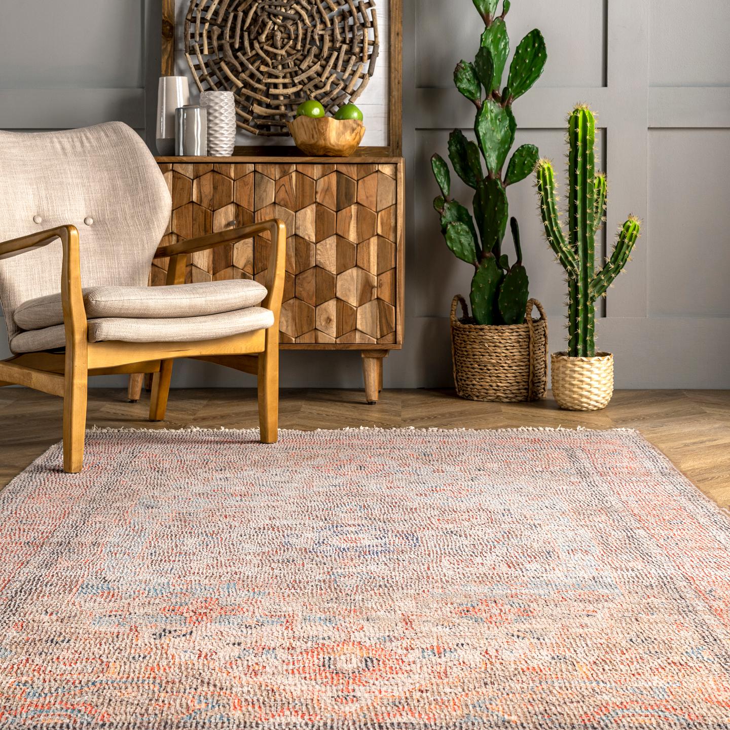 Nuloom Lottie Floral Nlo3482A Multi Area Rug