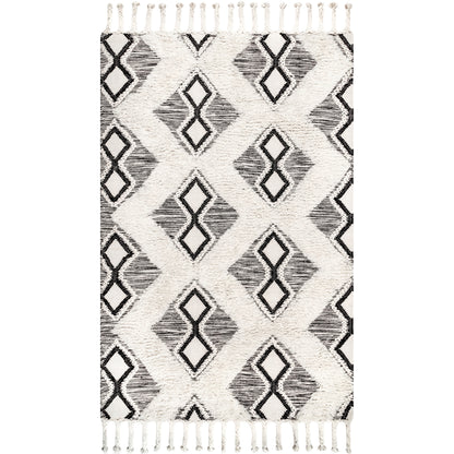 Nuloom Yara Helix Nya3590A Gray Area Rug