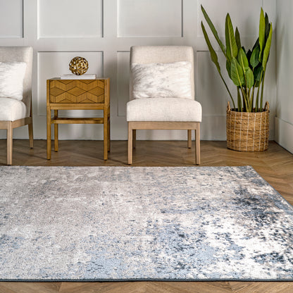 Nuloom Zoe Faded Nzo2443A Blue Area Rug