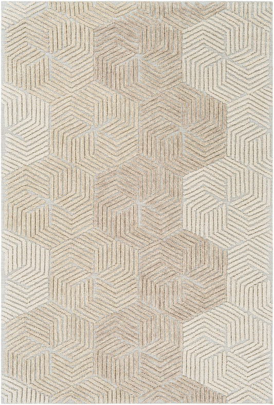 Surya Oakland Oaa-1002 Cream, Khaki Area Rug